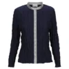Alquema Havana Shirt in Ink, slim fit long sleeve pleated shirt